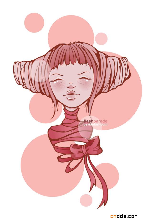 时尚可爱插画欣赏
