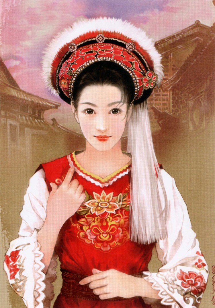 中华56个民族代表服饰（一）