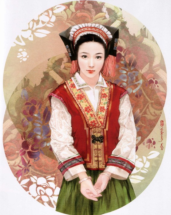 中华56个民族代表服饰（一）