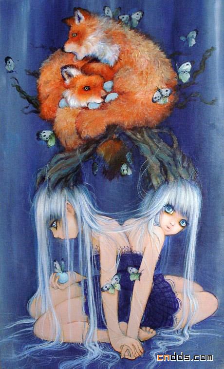 Camilla d’Errico女孩插画
