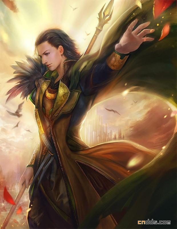 幻想派概念插画作品