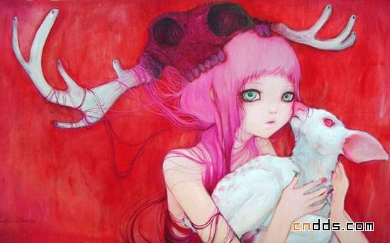 Camilla d’Errico女孩插画