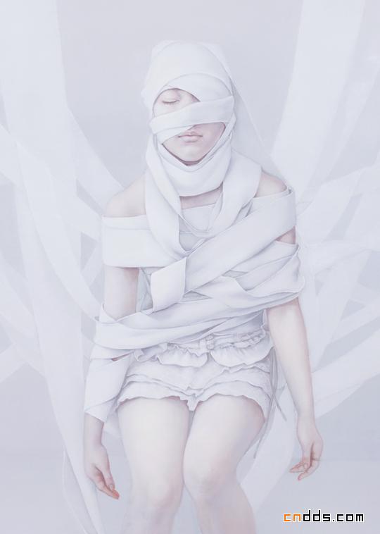 冷艳细腻—Kwon Kyung Yup绘画作品