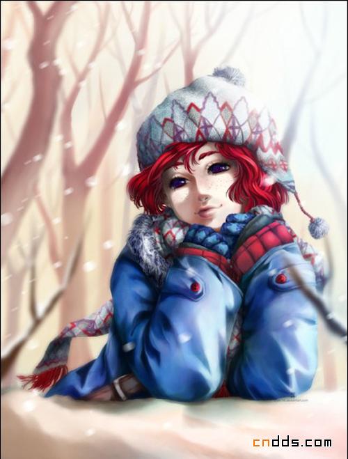 国外超唯美另类CG插画作品欣赏