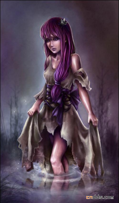 国外超唯美另类CG插画作品欣赏