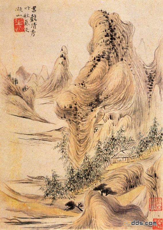 中国山水花鸟画集锦