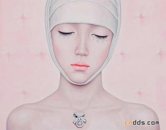 冷艳细腻—Kwon Kyung Yup绘画作品