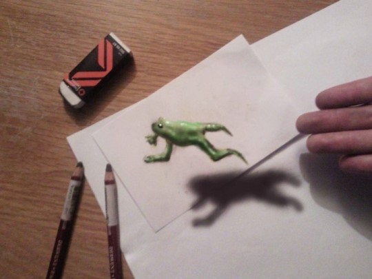 逼真的3D手绘艺术