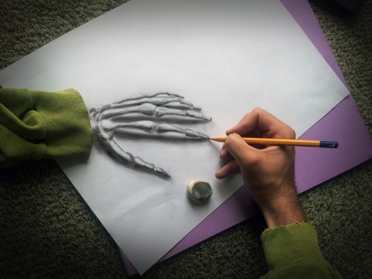 逼真的3D手绘艺术