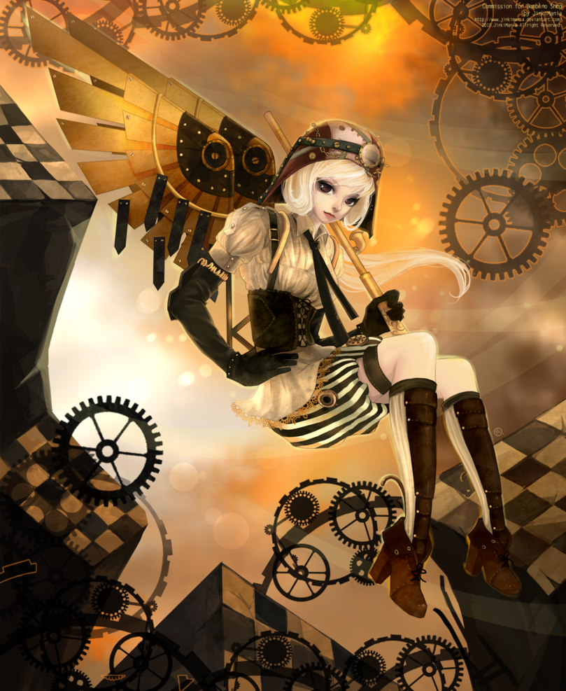 Jinki Mania CG插画作品欣赏