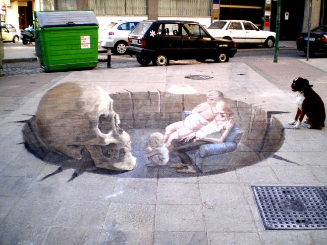 阿根廷艺术家Eduardo Relero街头3D绘画艺术