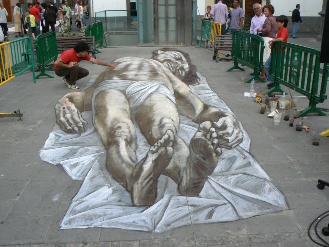 阿根廷艺术家Eduardo Relero街头3D绘画艺术