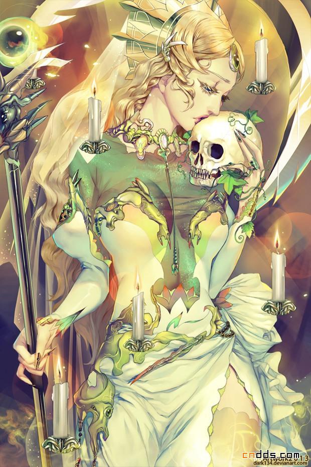 来自越南画家的精美人物插画作品