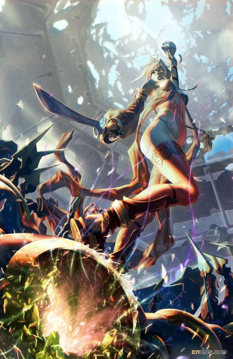 欧美浪漫派科幻插画大师CG作品欣赏