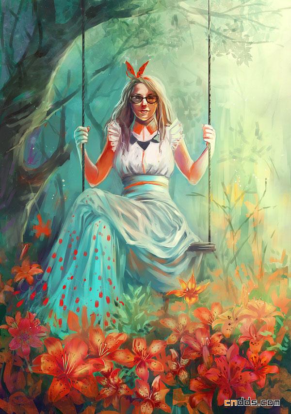 充满想象力的插画作品欣赏