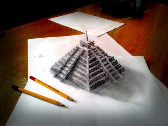 逼真的3D手绘艺术