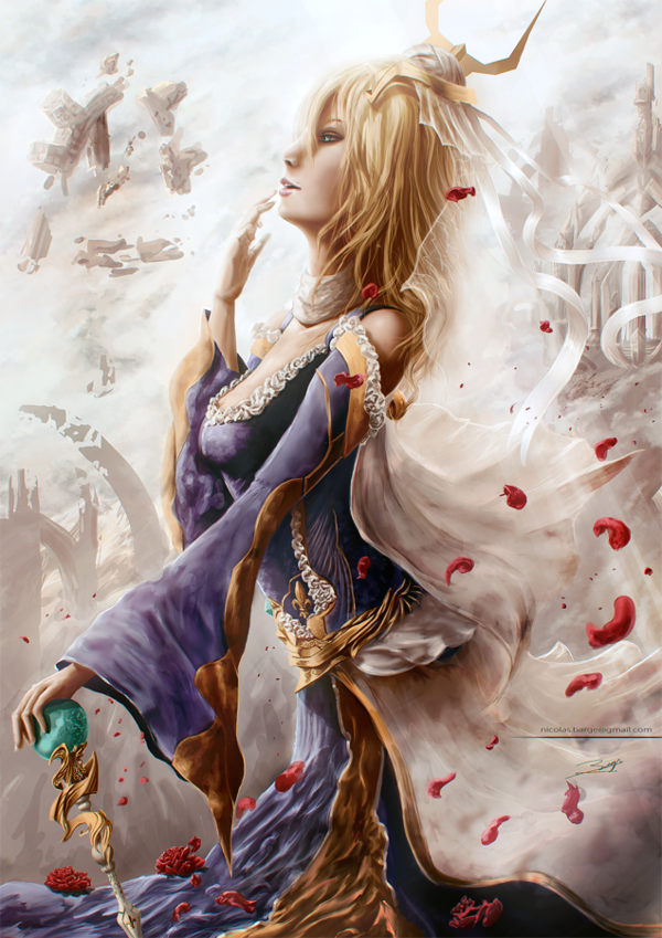 绚丽多彩的CG人物插画
