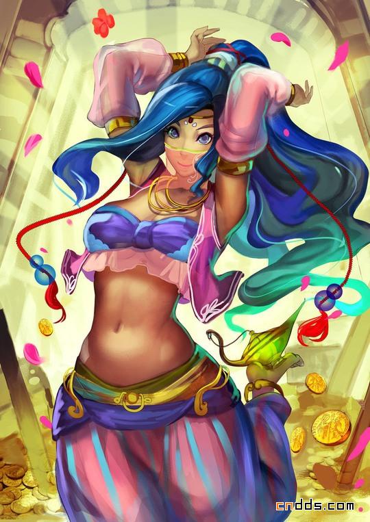 动漫里的人物插画作品欣赏