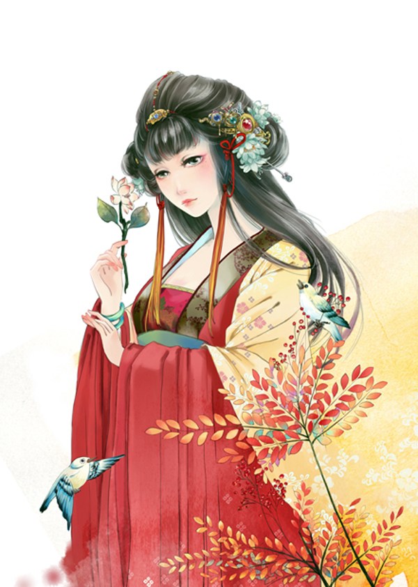 漂亮的手绘