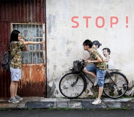 街头艺术引发的创意