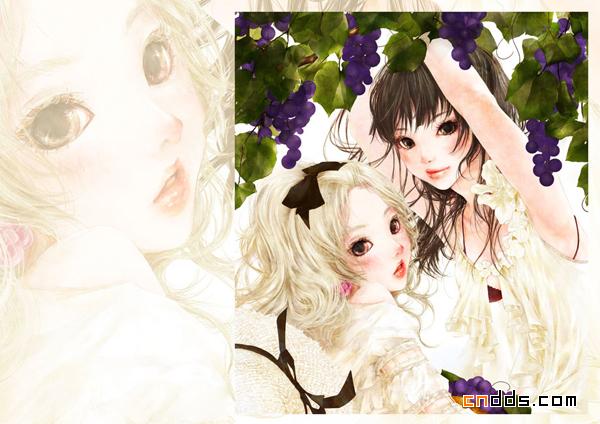 日本插画师遠田志帆经典插画作品