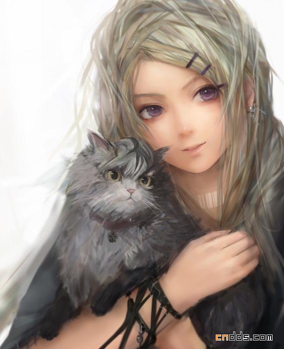 日本插画师miche唯美插画作品欣赏