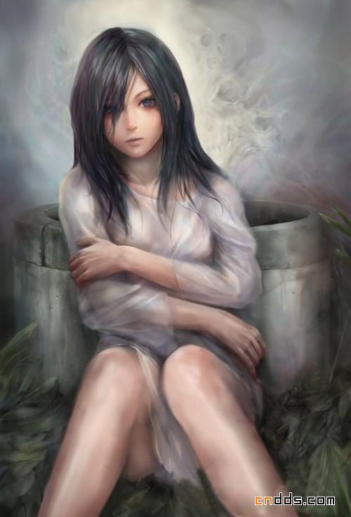 日本插画师miche唯美插画作品欣赏