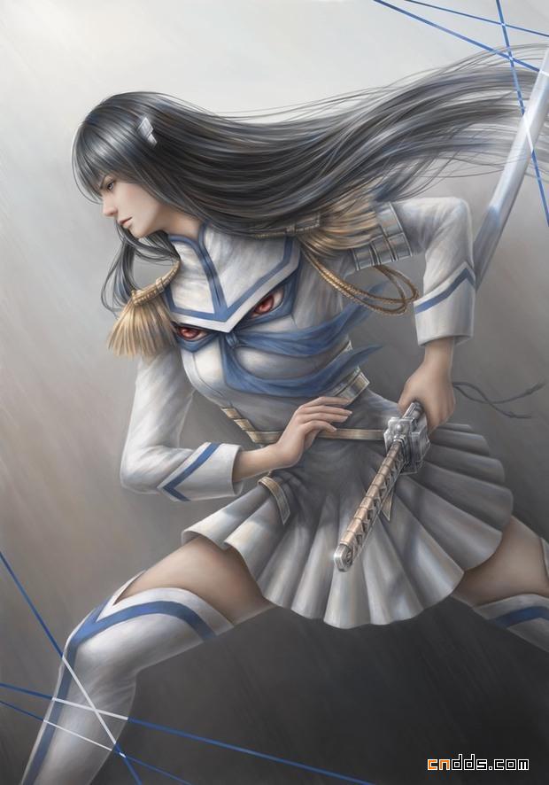 Jason Peng精美人物肖像插画作品
