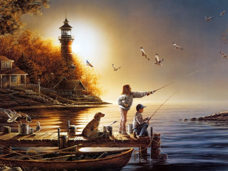 美国Terry Redlin 美景写实佳作