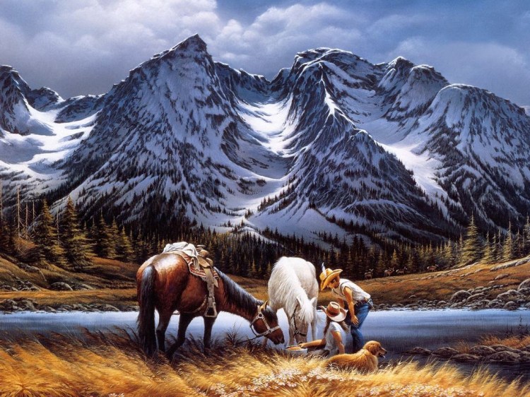 美国Terry Redlin 美景写实佳作