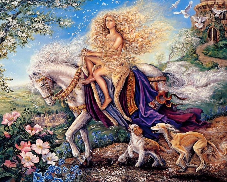 英国Wall Josephine仙境般的梦幻画