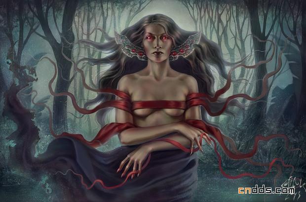概念幻想派插画作品欣赏