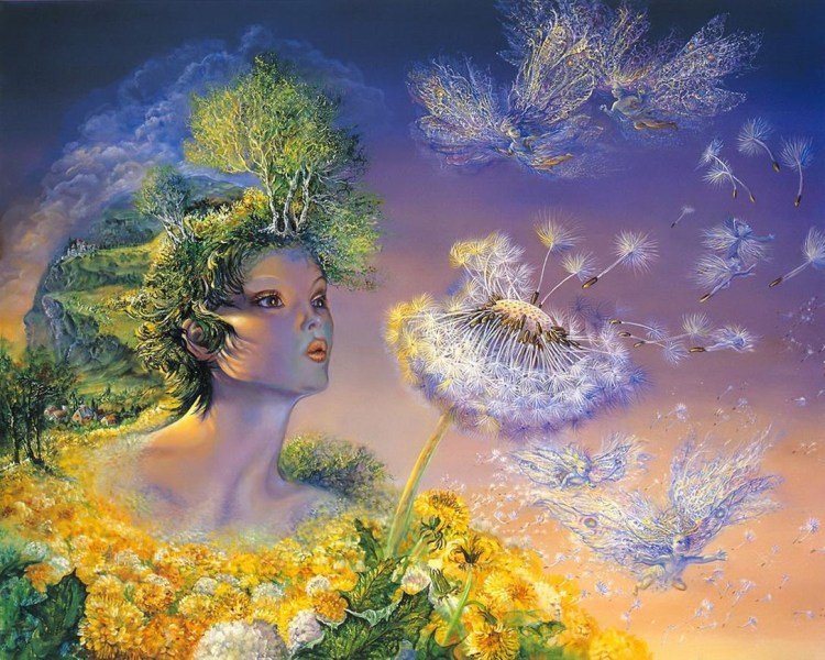英国Wall Josephine仙境般的梦幻画
