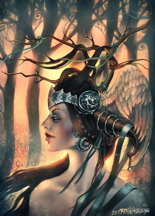 概念幻想派插画作品欣赏