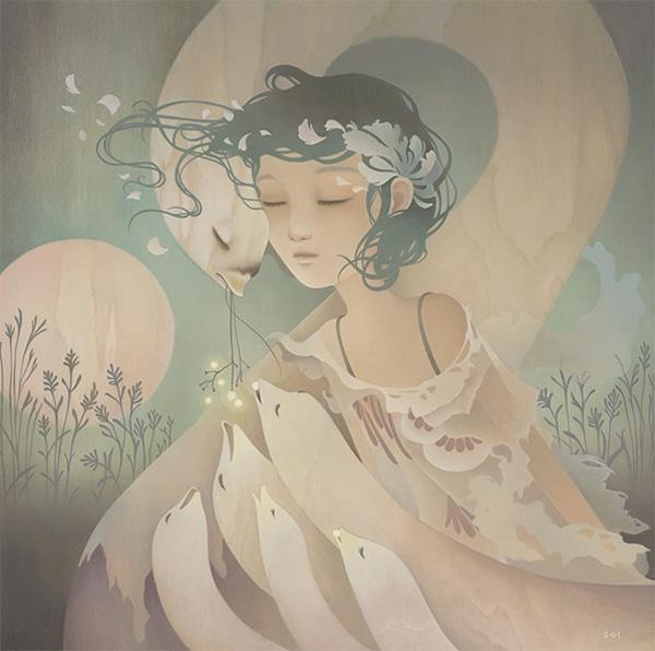 古典浪漫主义插画欣赏