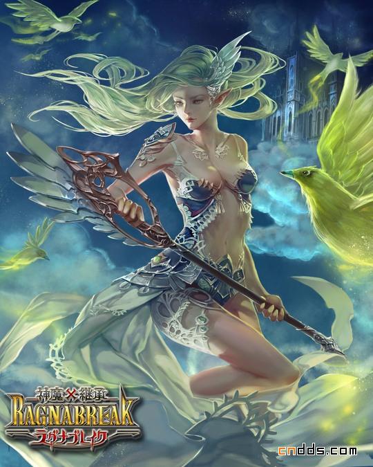 精美女战士插画作品欣赏