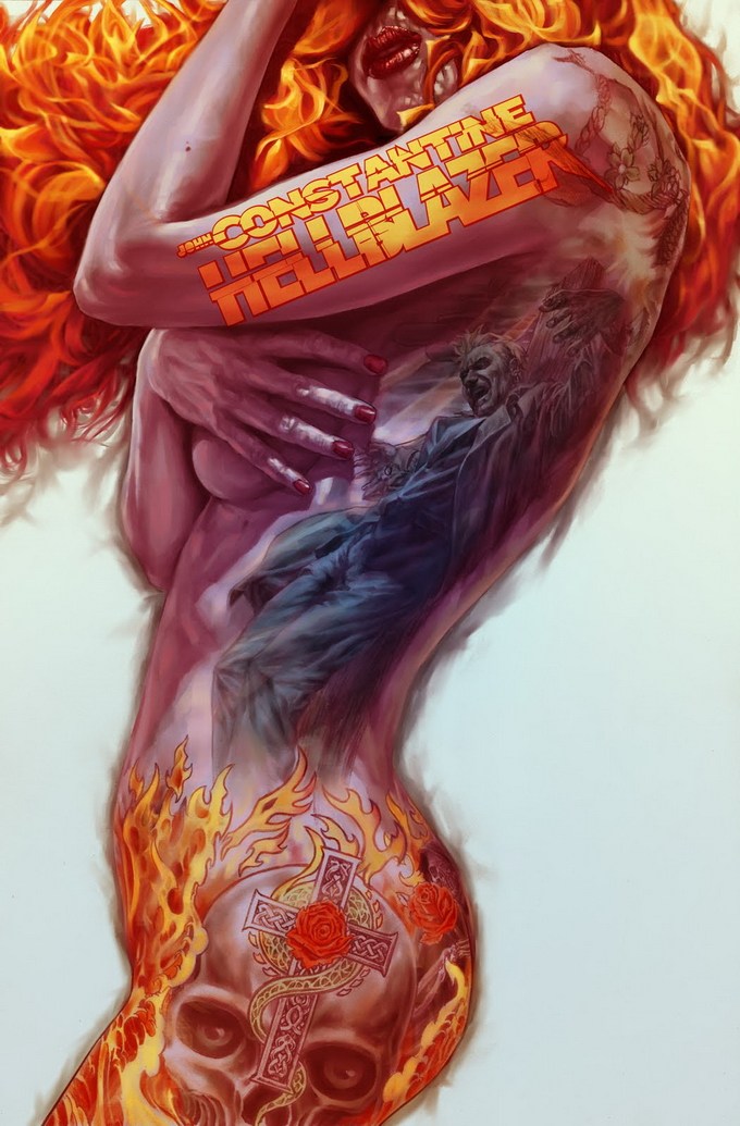 构图生动色彩突出的插画欣赏
