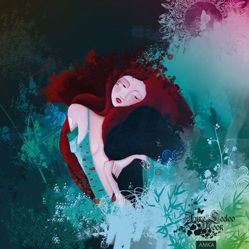 又一迷人的手绘插画