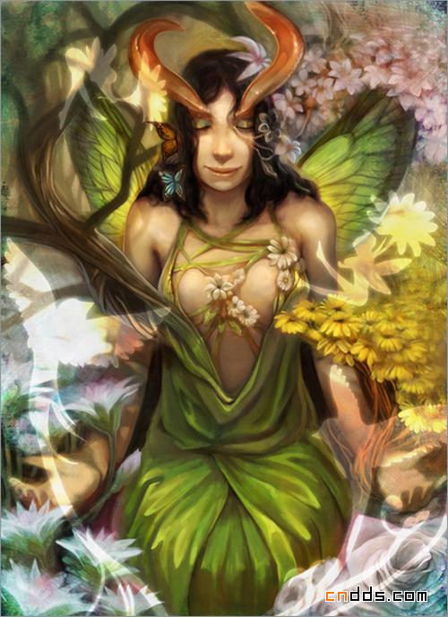 精美的精灵插画系列欣赏
