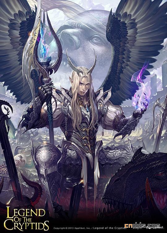 幻想派的游戏插画作品