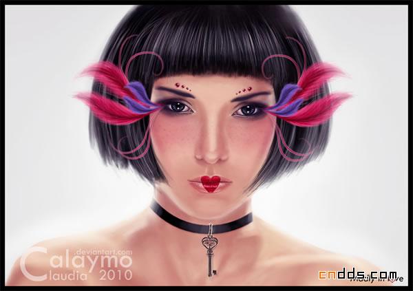 45张漂亮的人物肖像CG作品
