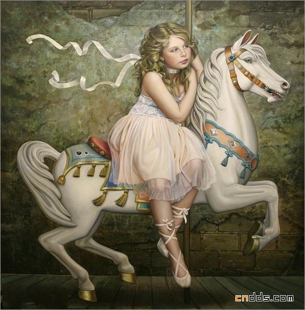 精美细腻的油画作品欣赏
