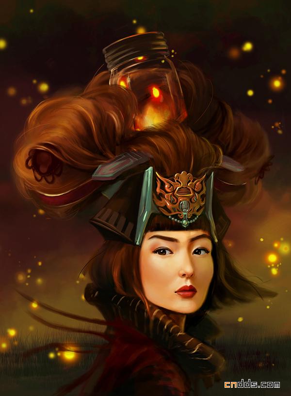 色彩鲜美的人物CG作品欣赏