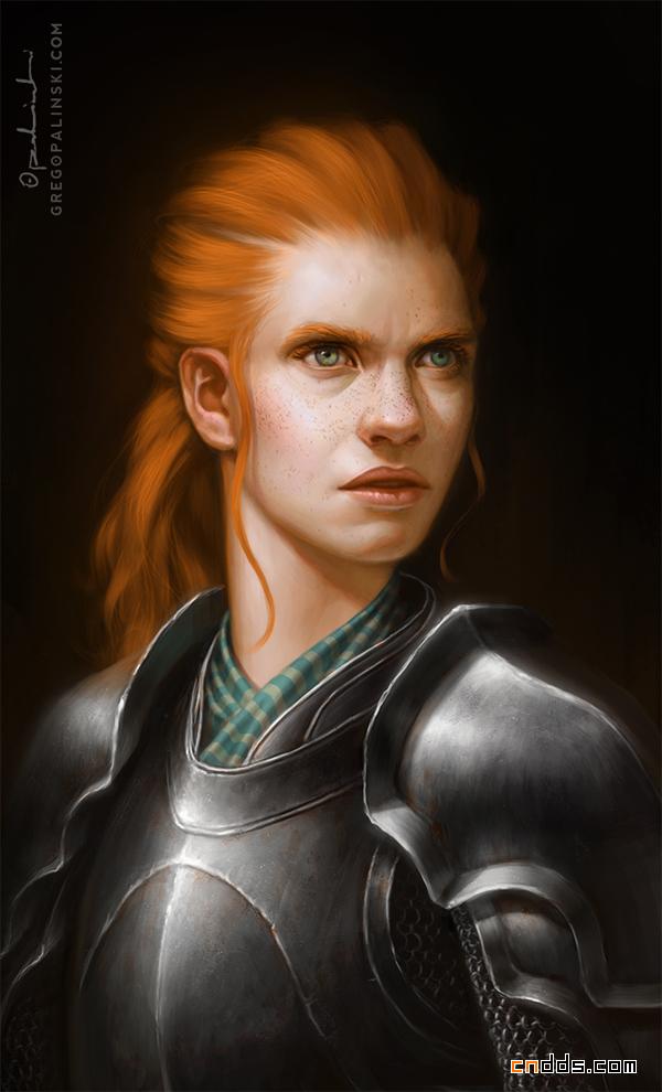 色彩鲜美的人物CG作品欣赏