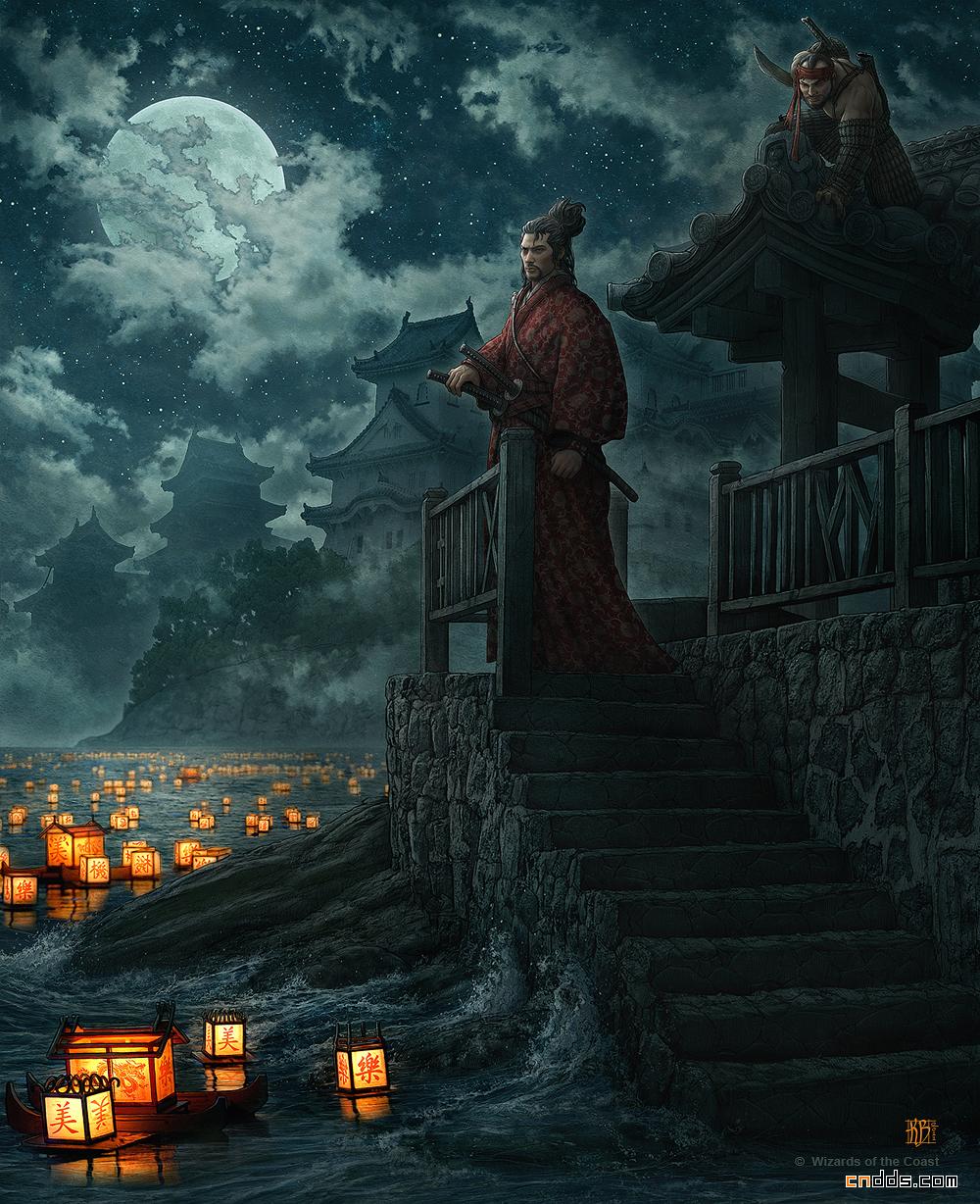 来自土耳其插画家的幻想派插画