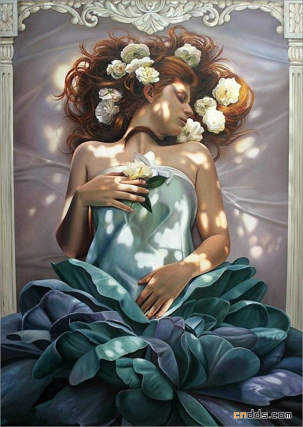 精美细腻的油画作品欣赏