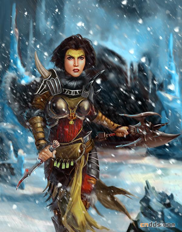 色彩鲜美的人物CG作品欣赏