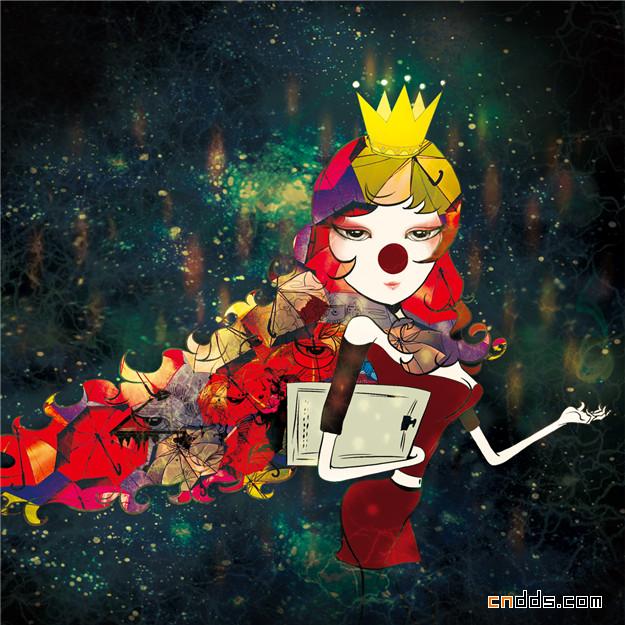 小丑系列插画作品欣赏