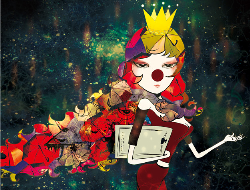 小丑系列插画作品欣赏