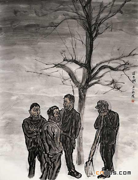 邢庆仁水墨画欣赏